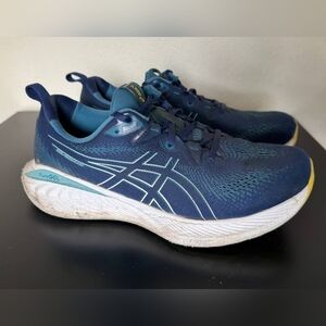 Asics Blue Running Shoes